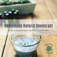 homemade natural deodorant beautiful