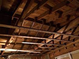 how to correct sagging ceiling joists