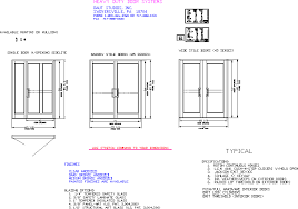 Push Pull Hardware Interior Doors Dwg