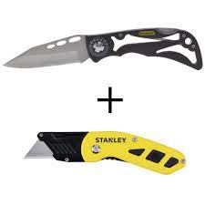 fixed blade folding utility knife