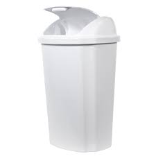 Trash Can with a Lid