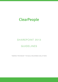 Build an inventory and asset management system with sharepoint. Https F Hubspotusercontent10 Net Hubfs 4483561 Sitedownload Tips 20and 20tricks Clearpeople 20sharepoint 202013 20guidelines Pdf