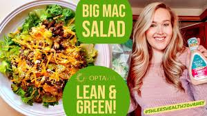 lean and green big mac salad recipe