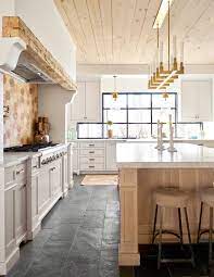 75 slate floor kitchen ideas you ll