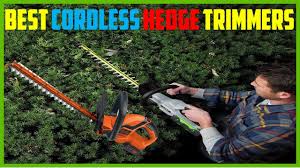 best cordless hedge trimmers of 2023