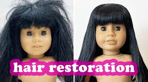 how to re american doll hair