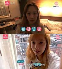 tae yeon reveals her no makeup face