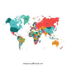 political world map images free