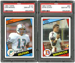 Check spelling or type a new query. 1984 Topps 63 John Elway Rc Rookie Psa 7 Nm Graded Football Card Graded Singles Sports Collectibles Botani Com Au