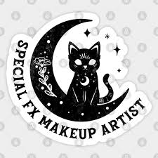 special effects makeup artist sticker