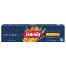 barilla spaghetti thin