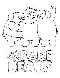 We Bare Bears Wallpaper Coloring Page - Free Printable Coloring Pages for  Kids