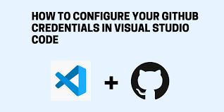 configure your github credentials