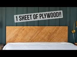 Plywood Headboard