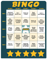 Maybe you would like to learn more about one of these? Sclsnj S 2020 Library Card Sign Up Month Bingo Somerset County Library System Of New Jersey