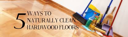 Naturally Clean Hardwood Floors