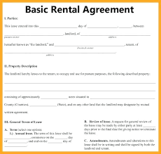 Renters Lease Agreement Form Free Gulflifa Co