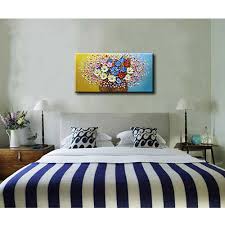 Colorful Wall Art Modern Bedroom Art