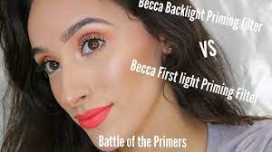 becca backlight primer vs firstlight