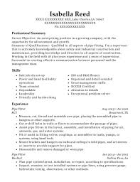 West Con Inc Pipe Fitter Foreman Resume Sample Ponca City