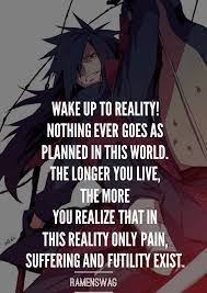 He may a jerk, but truth be told: 11 Uchiha Madara Quotes About Love And Life Absolutely Worth Sharing Page 6 Of 11 The Ramenswag