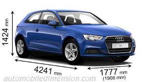 audi a3 dimensions boot e and similars