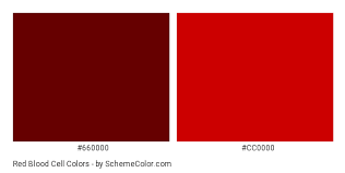 Red Blood Cell Color Scheme Maroon Schemecolor Com