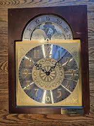 triple chime grandfather clock dial