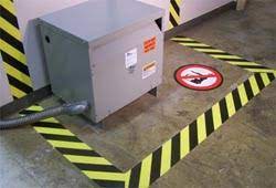 osha electrical panel floor marking