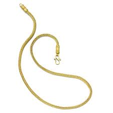 22 karat gold necklace chain yellow gold