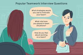 common teamwork interview questions and