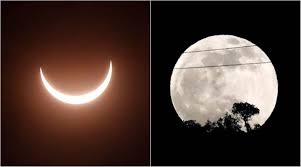 It is not even necessary to use a telescope and when you watch what a treat you are in for! When Is The Next Solar And Lunar Eclipse Technology News The Indian Express