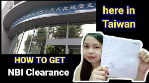 How can i get an nbi clearance with 'red ribbon' from dfa? How To Get Nbi Clearance Here In Taiwan Youtube