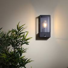 Wallace Outdoor Wall Light With Pir