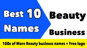beauty business names with free logo