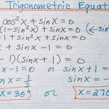 Trigonometric Equations Archives