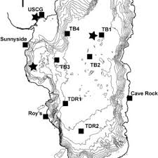 The state line divides crystal bay once a rowdy logging burg, truckee is the central gateway to north lake tahoe (see map). Bathymetric Map Of Lake Tahoe With A Contour Interval Of 50 M The Four Download Scientific Diagram