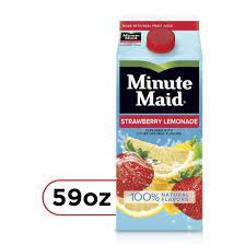 minute maid strawberry lemonade fruit