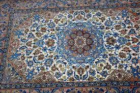 vine isfahan rug 1980s at