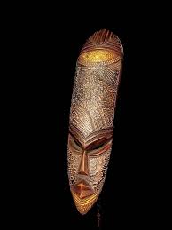 african tribal face mask br adorns