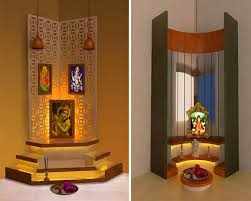 wooden pooja mandir designs for home