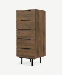Shop for tall chest of drawers at bed bath & beyond. Damien Tall Chest Of Drawers Walnut Black Made Com