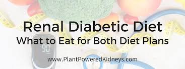 renal diabetic t what to eat for
