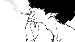 smoke smoking boy silhouette sky