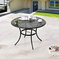 Outdoor Round Cast Wrought Iron Patio