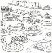Baker coloring page that you can customize and print for kids. Only Bakery Coloring Book By Lim Bo Young Etsy Coloring Books Free Coloring Pages Coloring Pages