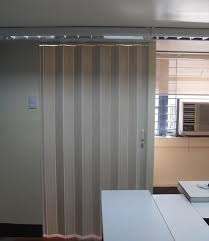 Pvc Accordion Door As Space Saver And