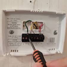 how to remove old honeywell thermostat