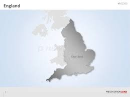 Map of england and wales. Powerpoint Landkarte England Presentationload