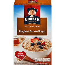 maple brown sugar instant oatmeal
